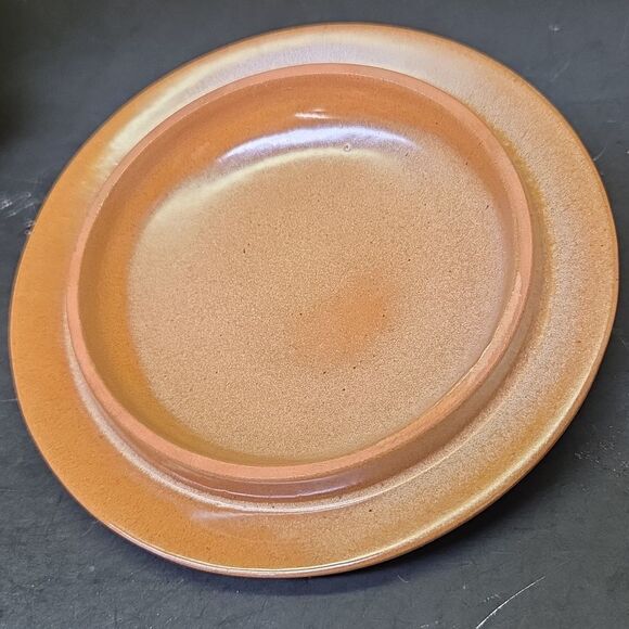 Vintage Frankoma Brown Art Pottery 4V 2 qt. Bean Pot Soup Tureen Casserole Lid - Picture 9 of 9